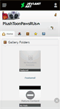 Mobile Screenshot of plushtoonpawsrus.deviantart.com