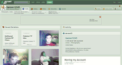 Desktop Screenshot of gannon12345.deviantart.com
