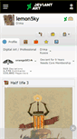 Mobile Screenshot of lemon5ky.deviantart.com