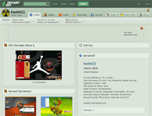 Tablet Screenshot of koolet22.deviantart.com