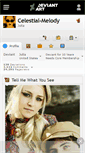 Mobile Screenshot of celestial-melody.deviantart.com