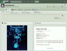 Tablet Screenshot of kunckleslover.deviantart.com