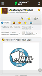 Mobile Screenshot of ideatopaperstudios.deviantart.com