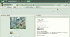 Desktop Screenshot of countuchiha.deviantart.com