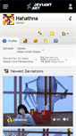 Mobile Screenshot of hahathna.deviantart.com