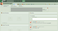 Desktop Screenshot of beautifulnothing666.deviantart.com