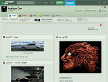 Tablet Screenshot of analyzercro.deviantart.com