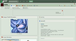 Desktop Screenshot of leasha.deviantart.com