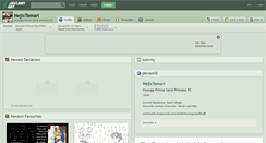 Desktop Screenshot of nejixtemari.deviantart.com