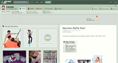 Desktop Screenshot of camatie.deviantart.com