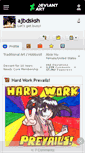 Mobile Screenshot of ajbdsksh.deviantart.com