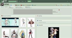 Desktop Screenshot of evilflesh.deviantart.com