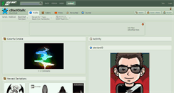 Desktop Screenshot of cblackstarc.deviantart.com