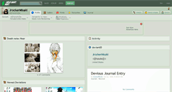 Desktop Screenshot of jrockermisaki.deviantart.com