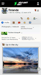 Mobile Screenshot of finlande.deviantart.com
