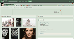 Desktop Screenshot of kirra-photography.deviantart.com