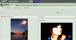 Desktop Screenshot of maarziin.deviantart.com