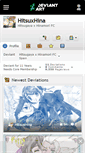 Mobile Screenshot of hitsuxhina.deviantart.com