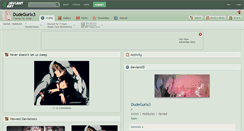 Desktop Screenshot of dudegurlx3.deviantart.com