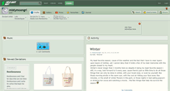 Desktop Screenshot of mistymoongrl.deviantart.com