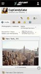 Mobile Screenshot of cupcandycake.deviantart.com