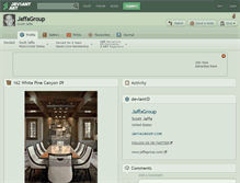 Tablet Screenshot of jaffagroup.deviantart.com