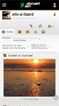 Mobile Screenshot of elix-a-lizard.deviantart.com