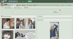 Desktop Screenshot of kadeh.deviantart.com