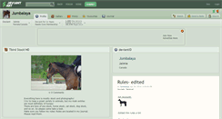Desktop Screenshot of jumbalaya.deviantart.com