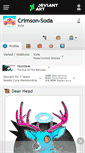 Mobile Screenshot of crimson-soda.deviantart.com