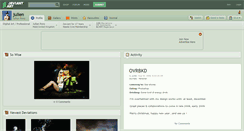 Desktop Screenshot of julien.deviantart.com