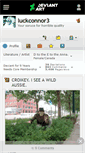 Mobile Screenshot of luckconnor3.deviantart.com
