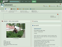 Tablet Screenshot of luckconnor3.deviantart.com