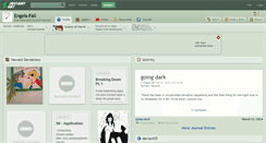 Desktop Screenshot of engels-fall.deviantart.com