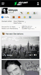 Mobile Screenshot of kimyon.deviantart.com