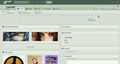 Desktop Screenshot of cool-zed.deviantart.com