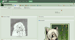 Desktop Screenshot of darkslytherin.deviantart.com