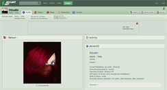 Desktop Screenshot of kizuato.deviantart.com