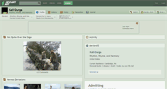 Desktop Screenshot of kali-durga.deviantart.com
