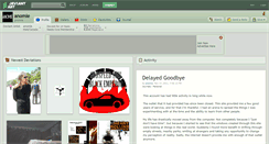 Desktop Screenshot of anomie.deviantart.com