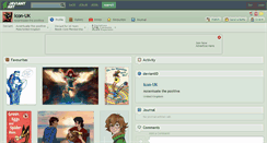 Desktop Screenshot of icon-uk.deviantart.com