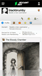 Mobile Screenshot of blackbrumby.deviantart.com