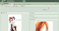 Desktop Screenshot of cookiekrisp.deviantart.com