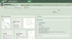 Desktop Screenshot of jasonstormx.deviantart.com