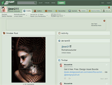 Tablet Screenshot of jjean21.deviantart.com