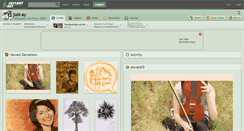 Desktop Screenshot of just-ay.deviantart.com