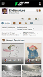 Mobile Screenshot of endlessmuse.deviantart.com