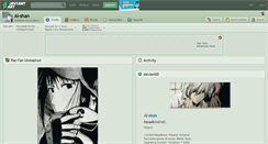Desktop Screenshot of ai-shan.deviantart.com