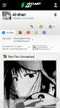 Mobile Screenshot of ai-shan.deviantart.com
