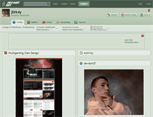 Tablet Screenshot of j0rk4y.deviantart.com